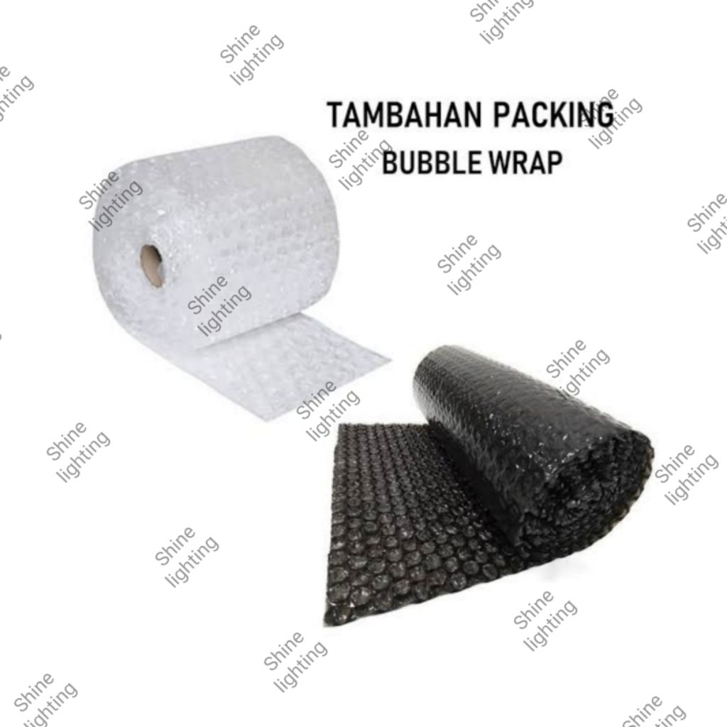 

Tambahan packing bubble wrap safety