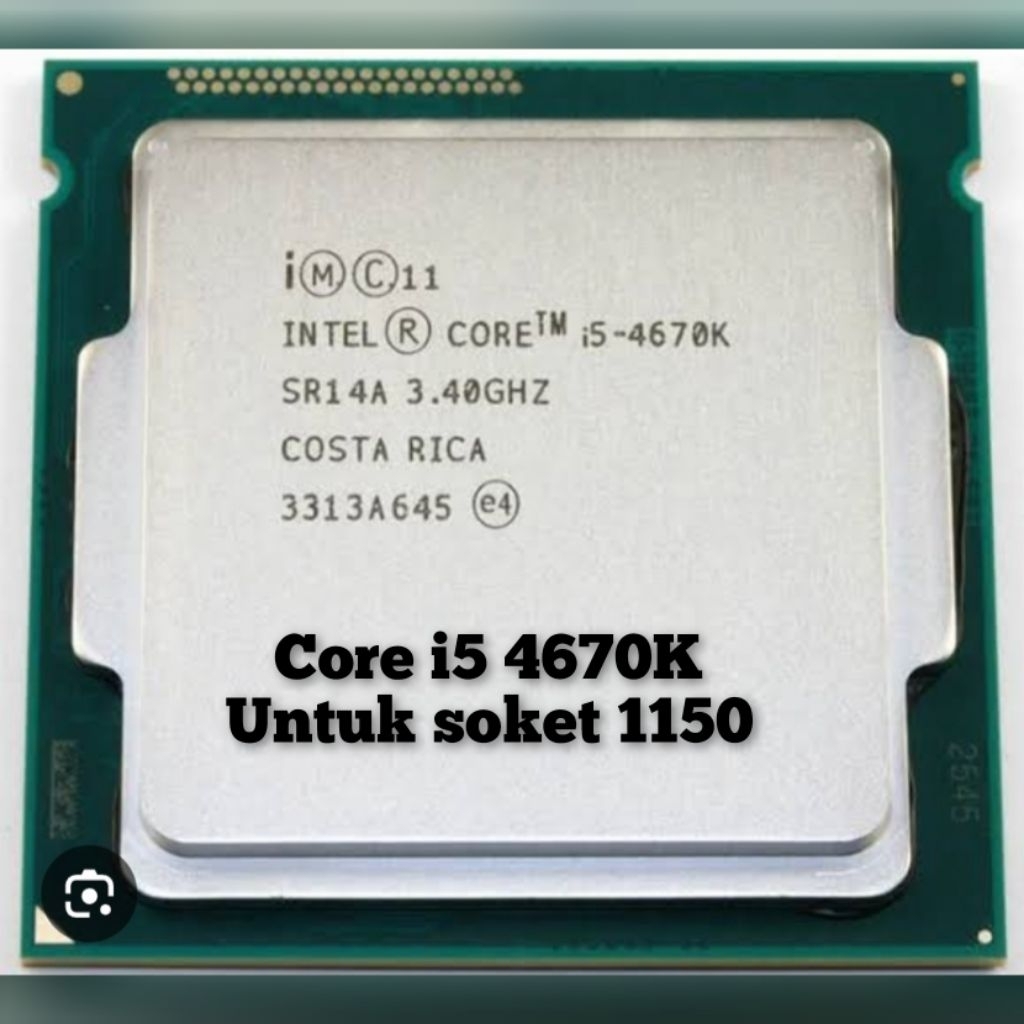 PROCESSOR INTEL CORE i5 4670 processor core i5 4670 processor i5 4670