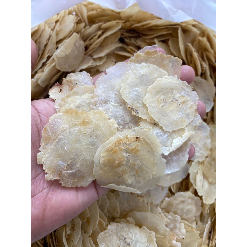 

emping melinjo mentah rijekan pabrik 1kg