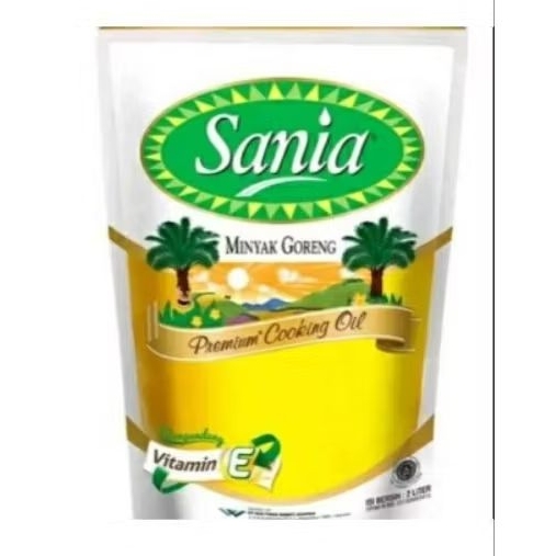 

Minyak goreng sania 2L isi 6pcs