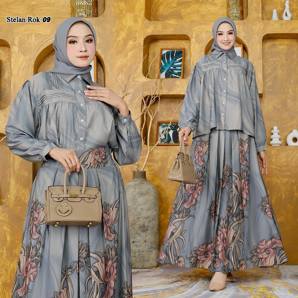 09 READY STELAN ROK DAZLE MOTIF TERBARU AKA DESIGN ORIGINAL