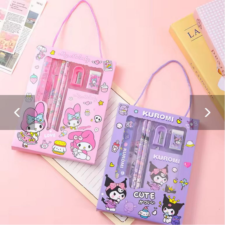 

Kotak Pensil Anak Set 7 in 1 Alat Tulis Karakter / Tempat Pencil Stationery Set Hadiah Anak Lengkap