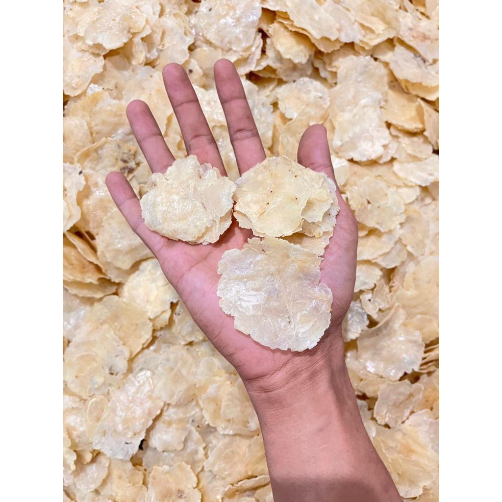 

Emping melinjo 1&2 biji 1kg full kering asli petani serang banten