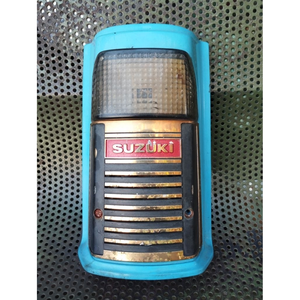 panel depan suzuki rc 100 biru