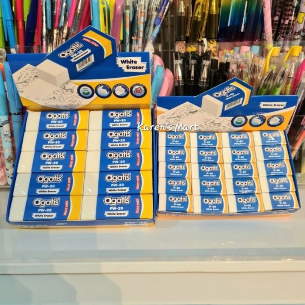 

#penghapus agatis putih / white eraser