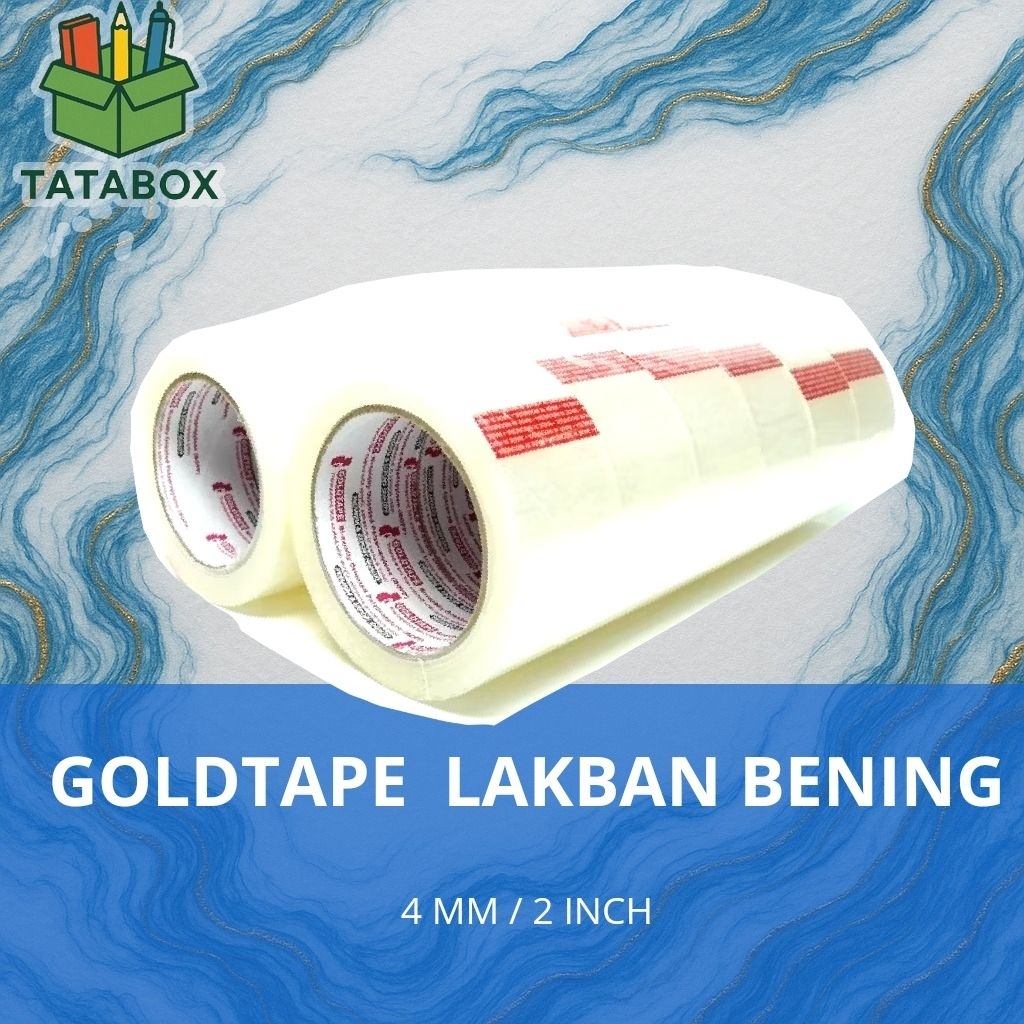 

GOLD TAPE LAKBAN BENING