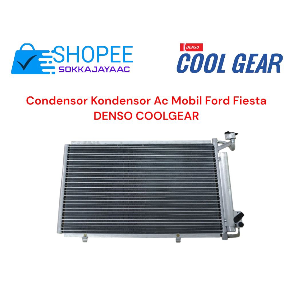 Condensor Kondensor Ac Mobil Ford Fiesta DENSO COOLGEAR
