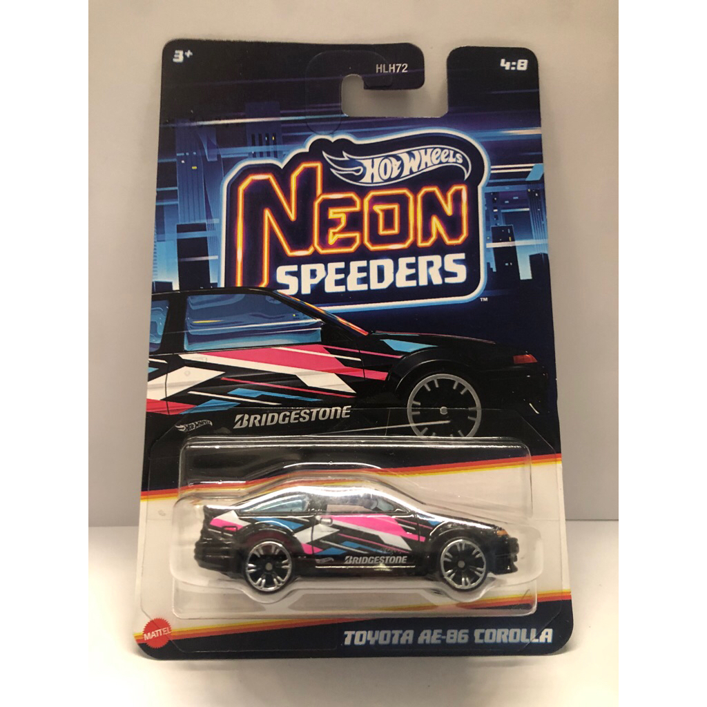 Hotwheels neon speeder AE86