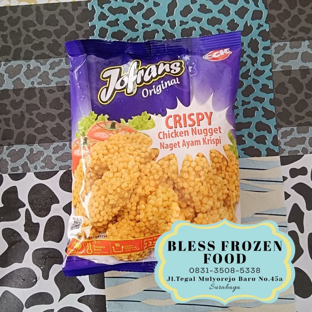 

BFF❄️ JOFRANS CRISPY CHICKEN NUGGET 225gr