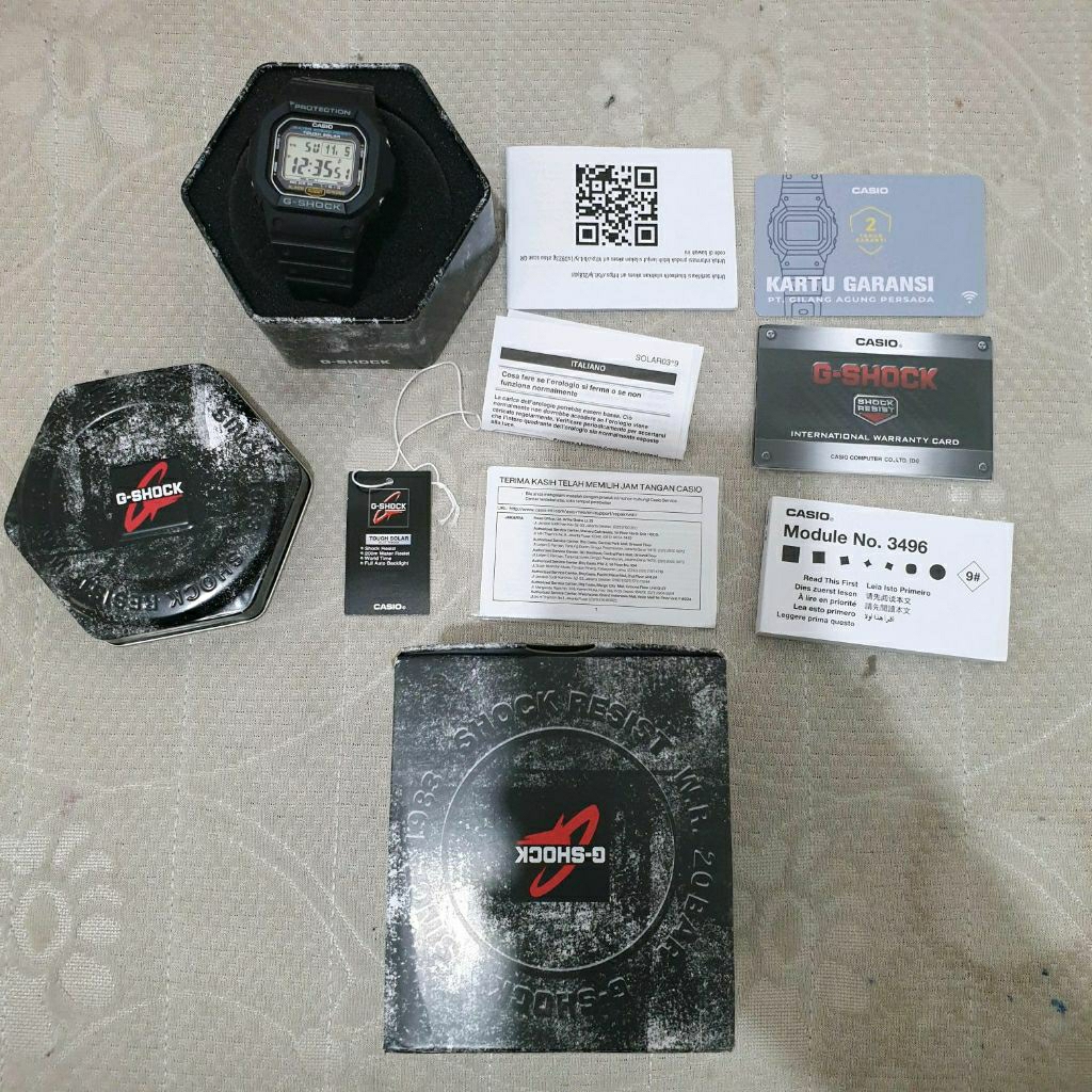 GShock G-Shock DW5600UE DW-5600 UE -1DR (Second)