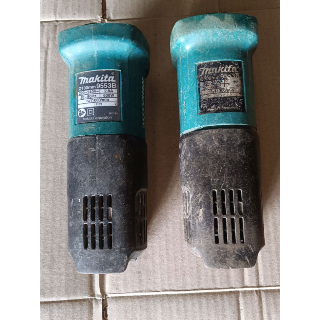 Cover Body Gerinda Makita M9553B Original Bekas Pakai