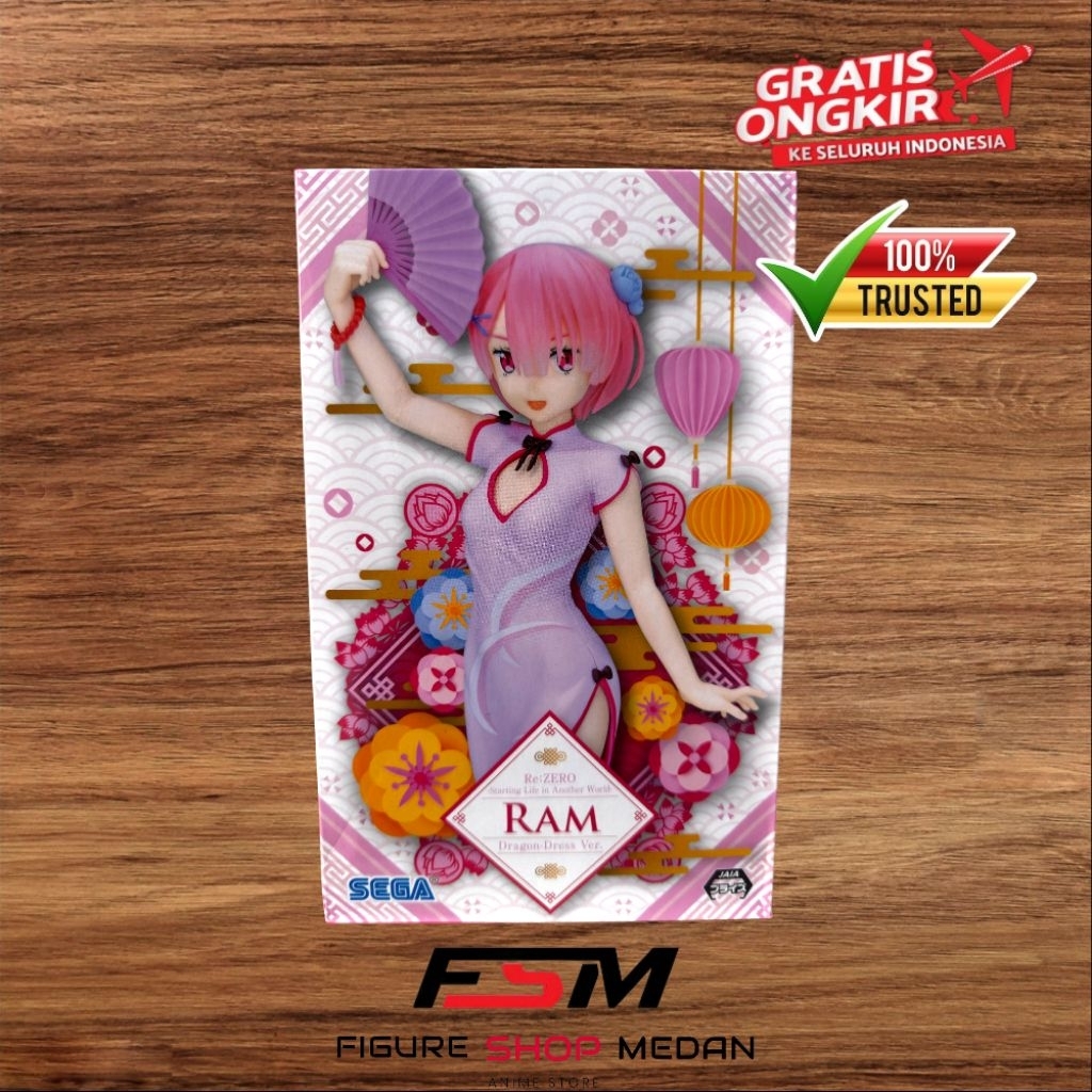Sega Premium Figure Ram Dragon Dress Ver. Re:Zero Starting Life in Another World