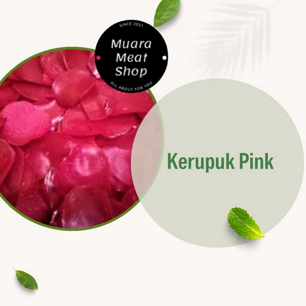 

Kerupuk Pink / Kerupuk Bubur 1kg Terlaris Bandung