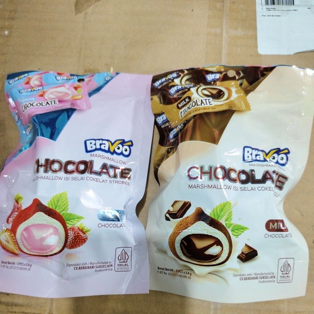 

MARSHMALLOW BRAVO SELAI ISI 5pcs