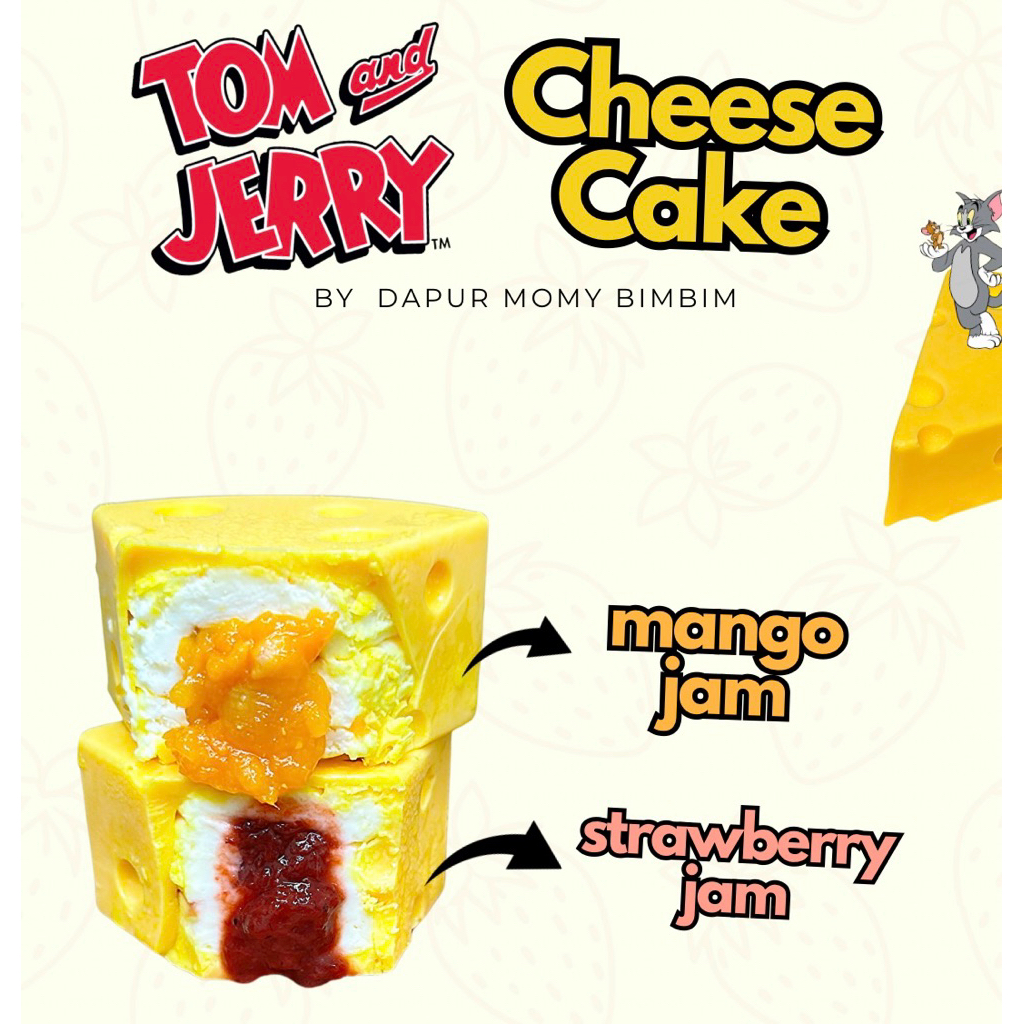 

Tom n Jerry CheeseCake || Cheese Cake by Dapur Momy Bimbim