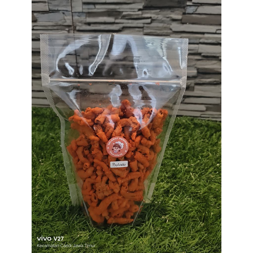 

Keripik Usus dengan Varian Rasa Balado