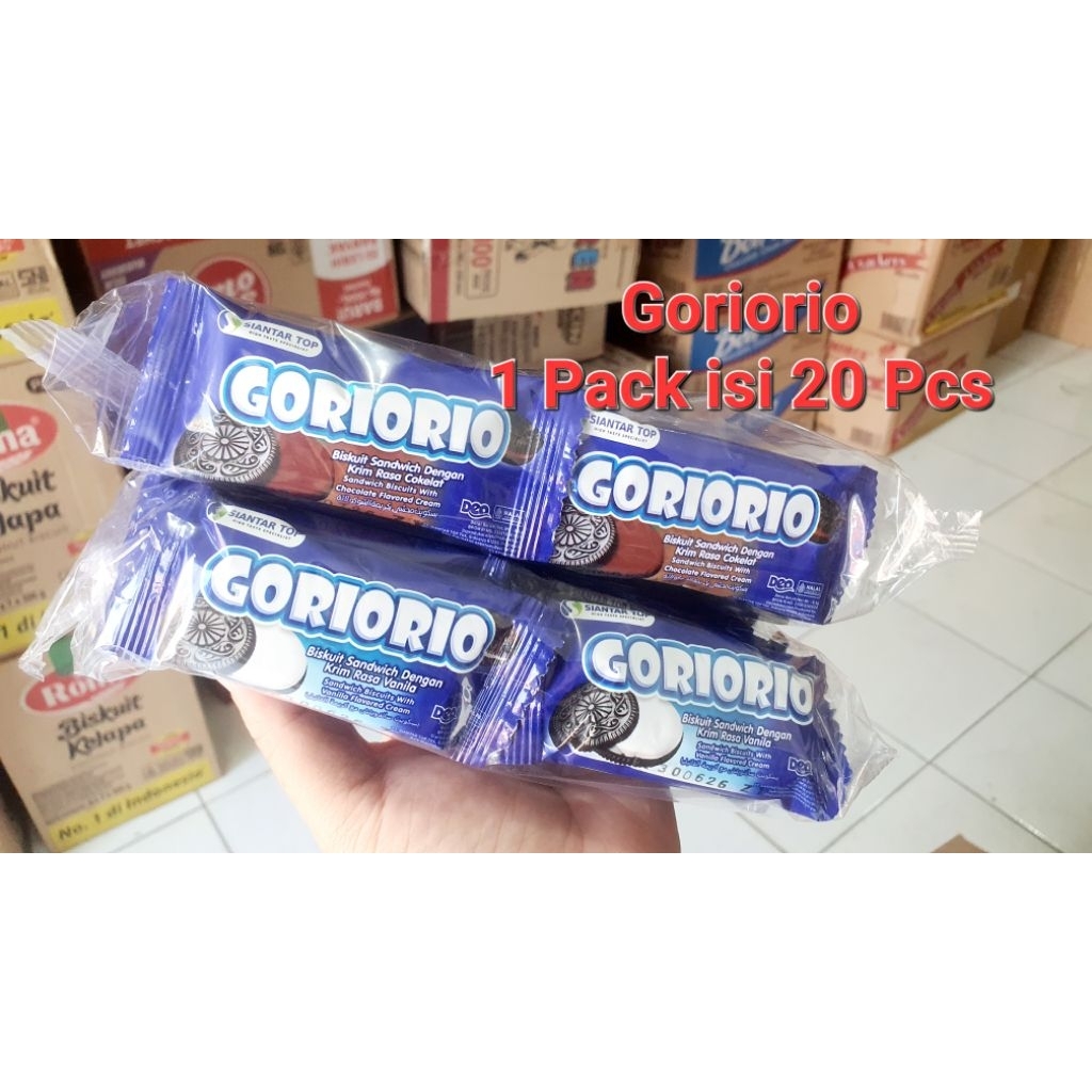 

Siantar Top Goriorio Coklat / Vanila isi 20 pcs