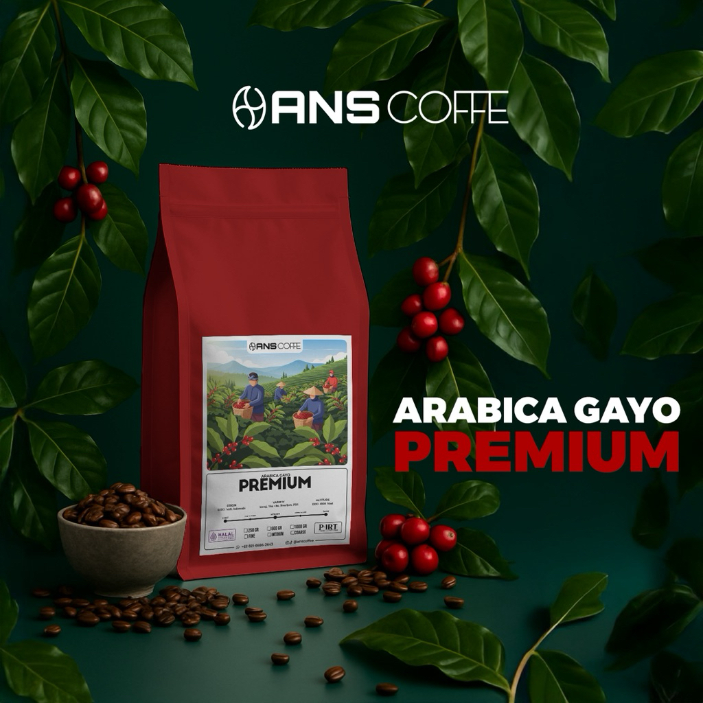 

ARABICA GAYO PREMIUM 250gr - ANS