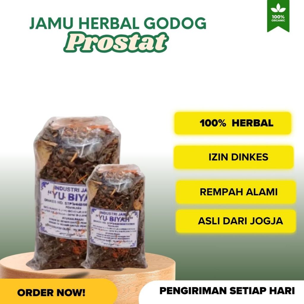 

Jamu Godog Prostat, Obat Herbal Dibuat dengan cara Tradisional dan ampuh