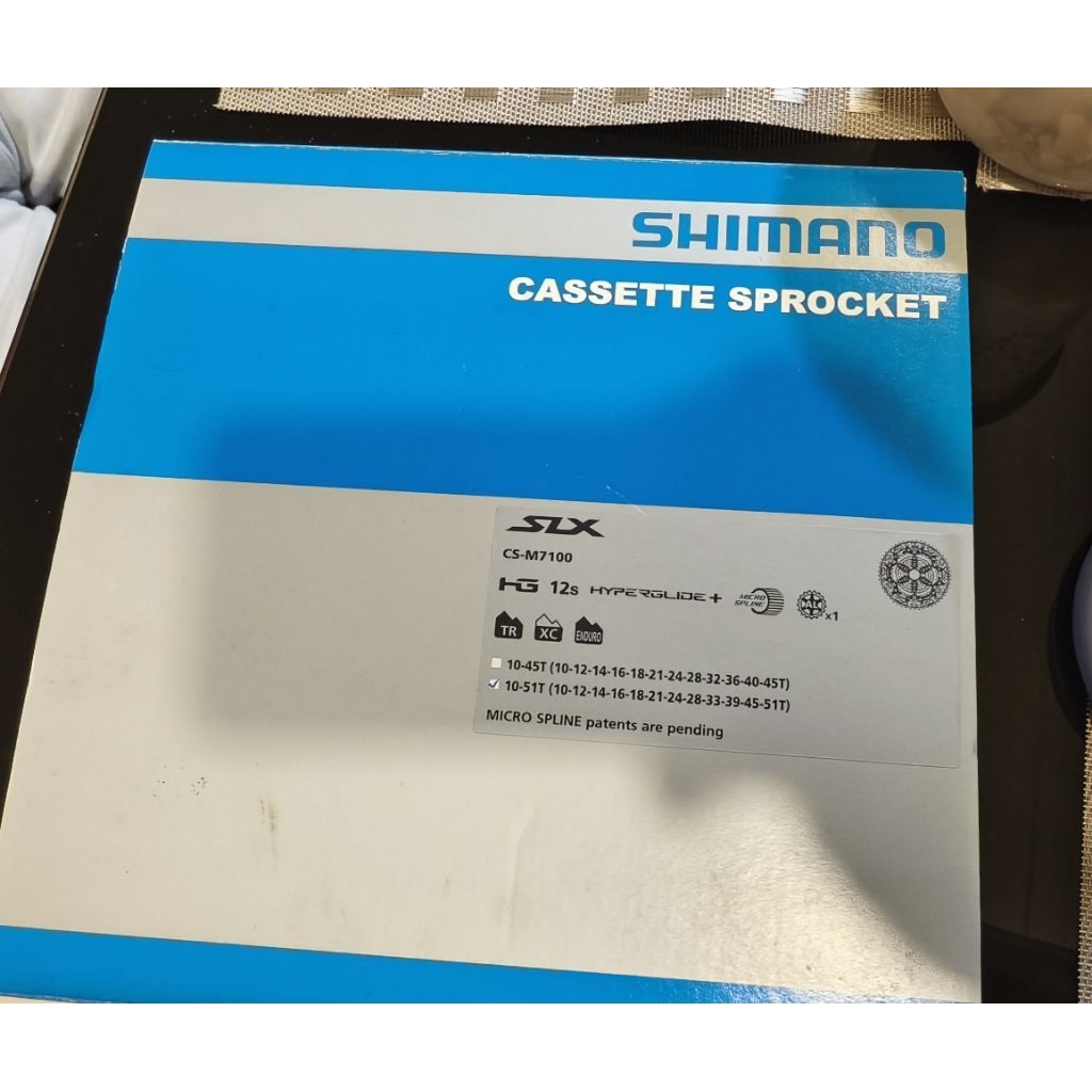 Sprocket Shimano 12 speed