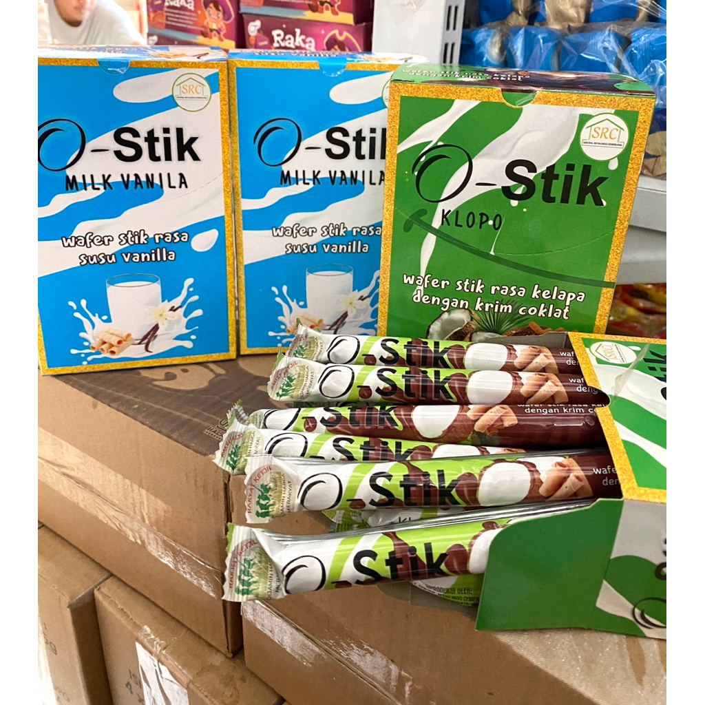 

WAFER O-STIK 20x15GR,1 PACK ISI 20 PCS