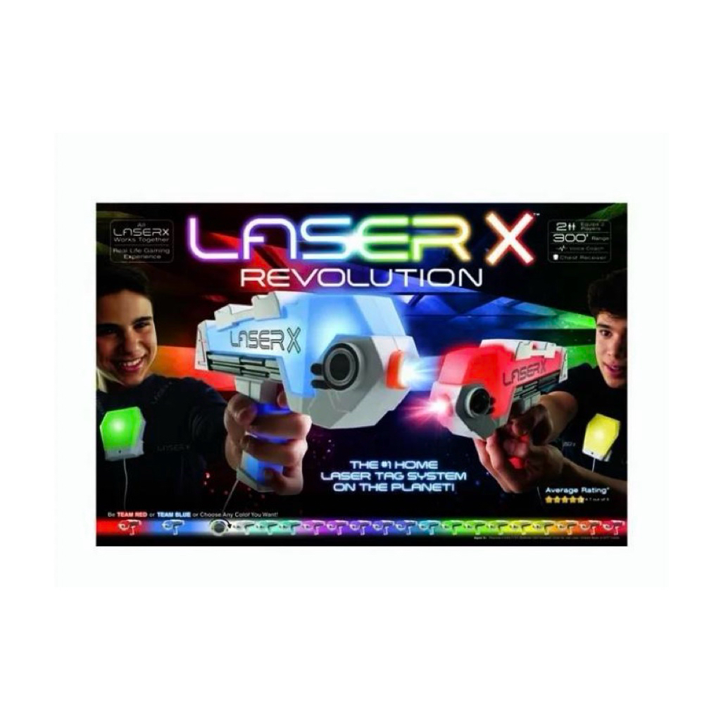 Kado Mainan Anak - LASER X Revolution Double Blaster