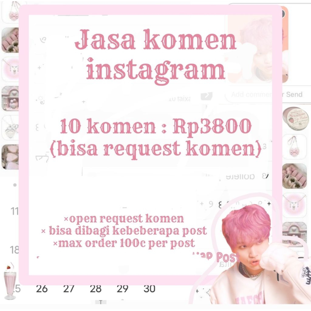promo komen instagram indonesia