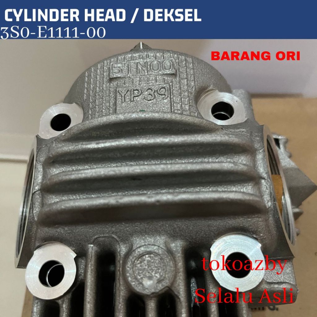 Cylinder Head Deksel Jupiter Z Burhan Vega R New 3S0-E1111-00 Original Yamaha | Tokoazby 100% Asli
