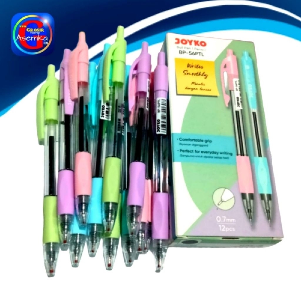 

Pen Pulpen Joyko Original BP-56 PTL 12pcs