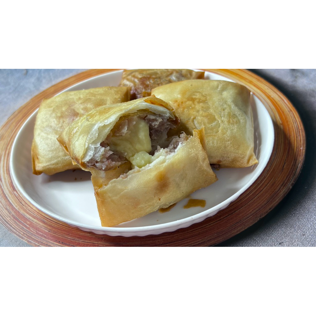 

Dimsum goreng keju lumer isi 4