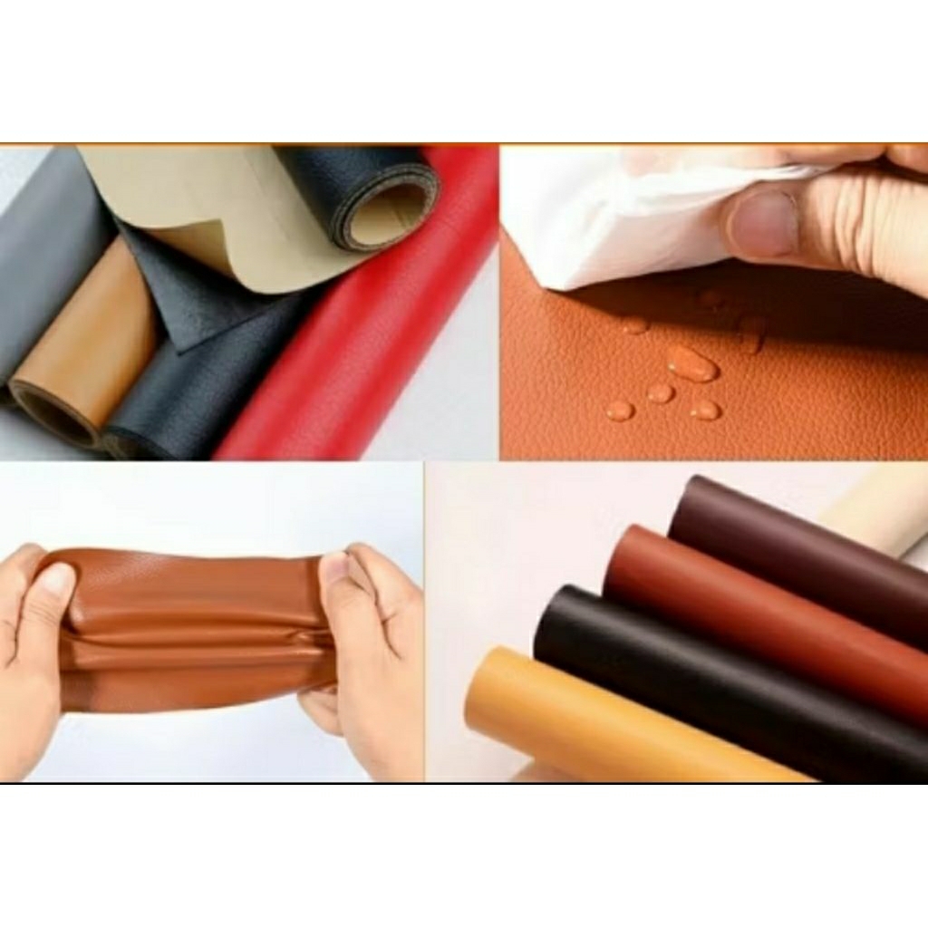 Sticker Kulit Jok Motor/Mobil Stiker Kulit Perbaikan Reparasi Sofa Stiker Kulit Sintetis