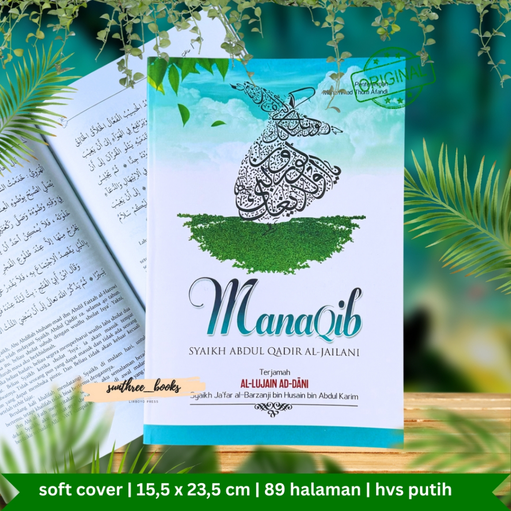 Manaqib Syekh Abdul Qadir Jaelani Terjemah Al-Lujin Ad-Dani | Buku manaqib terjemah