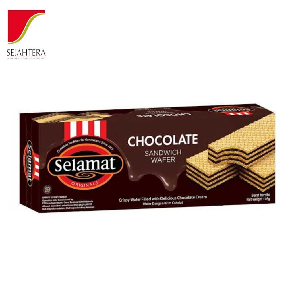 

SELAMAT WAFER CHOCO CREAN 145gr