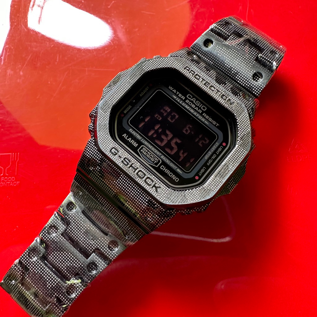 dw5600 g-shock dw-5600 gshock dw5600ms original custom bnb