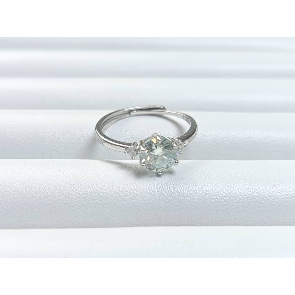 Cincin Moissanite 1.0 carat Adjustable Fashion