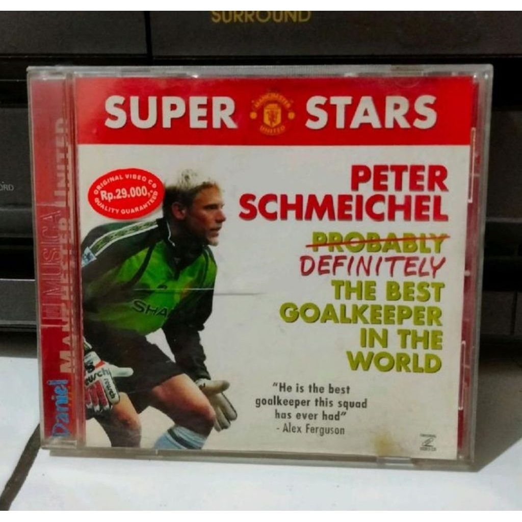 VCD MANCHESTER UNITED PETER SCHEIMEICHEL