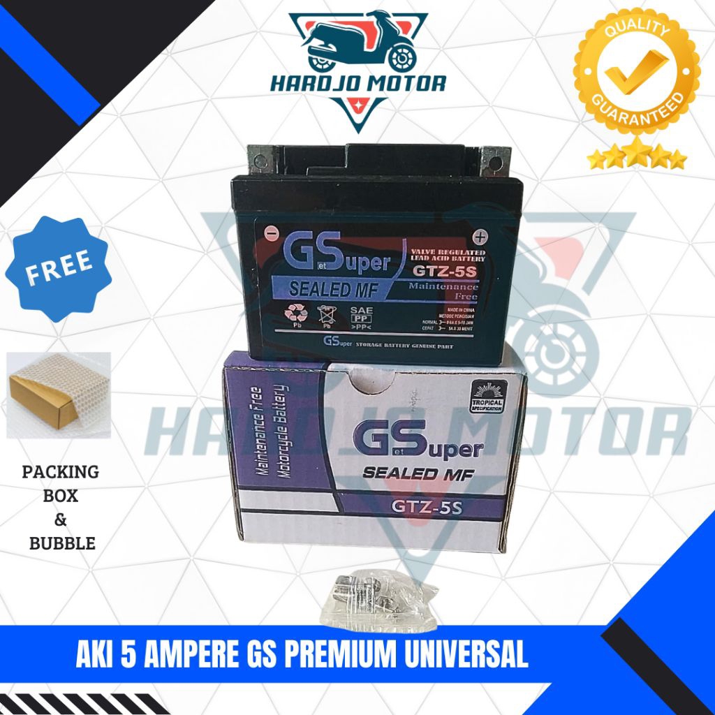 AKI 5 AMPERE GS PREMIUM UNIVERSAL