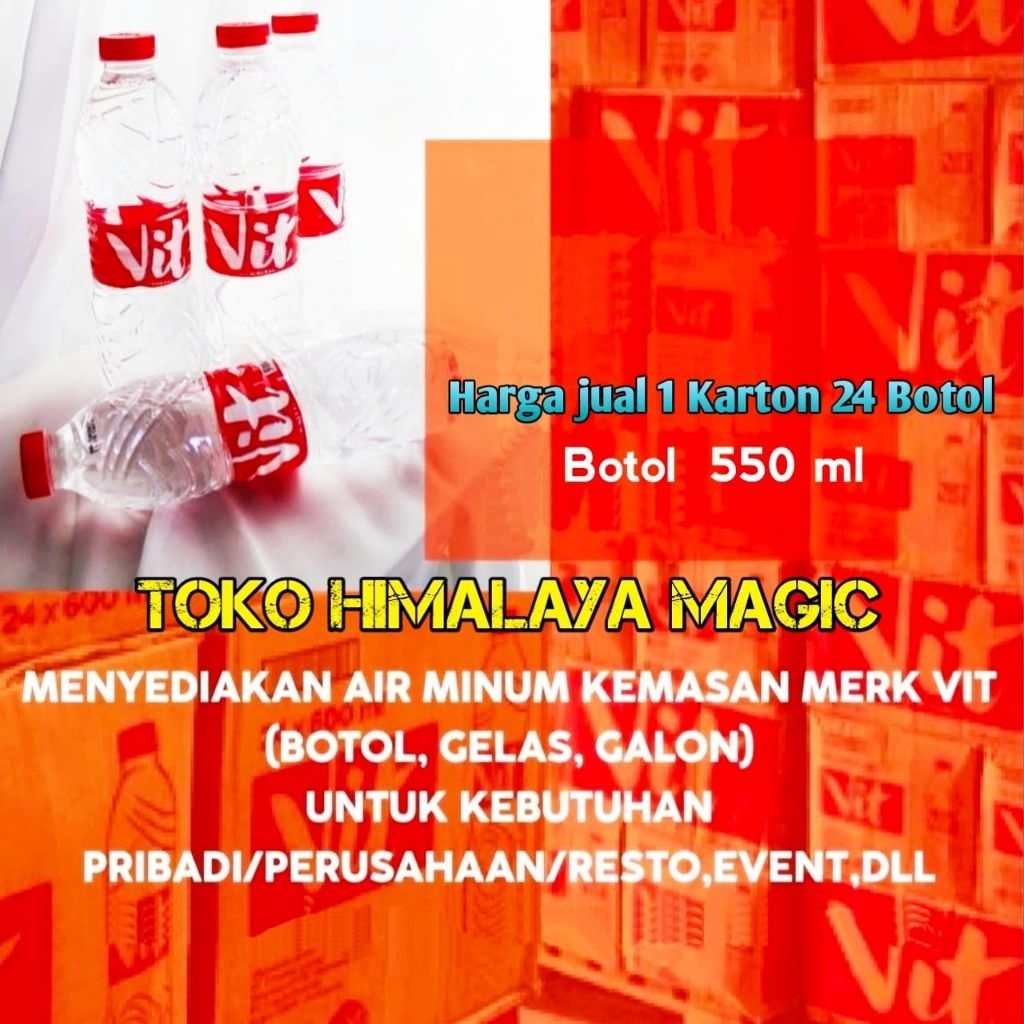 

Vit Kemasan Botol 550 1 Karton