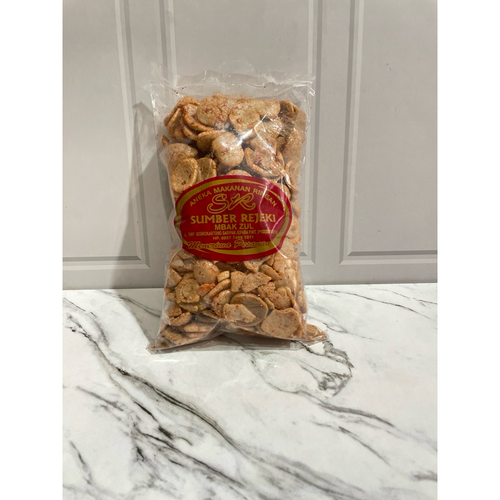 

KRUPUK JENGKOL PEDAS BERAT 250gr