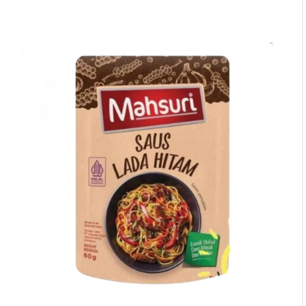 

mahsuri saus lada hitam pack 60 gr