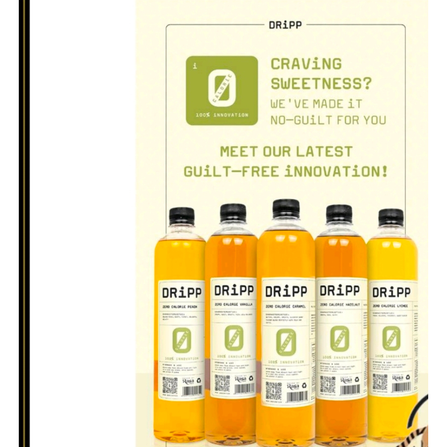 

Dripp Syrup Zero Calorie