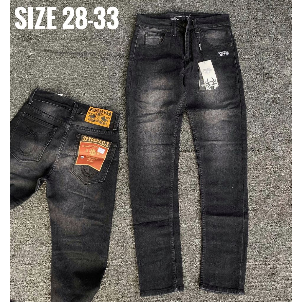 Celana Jeans Panjang Cowok Spyderbilt Premium