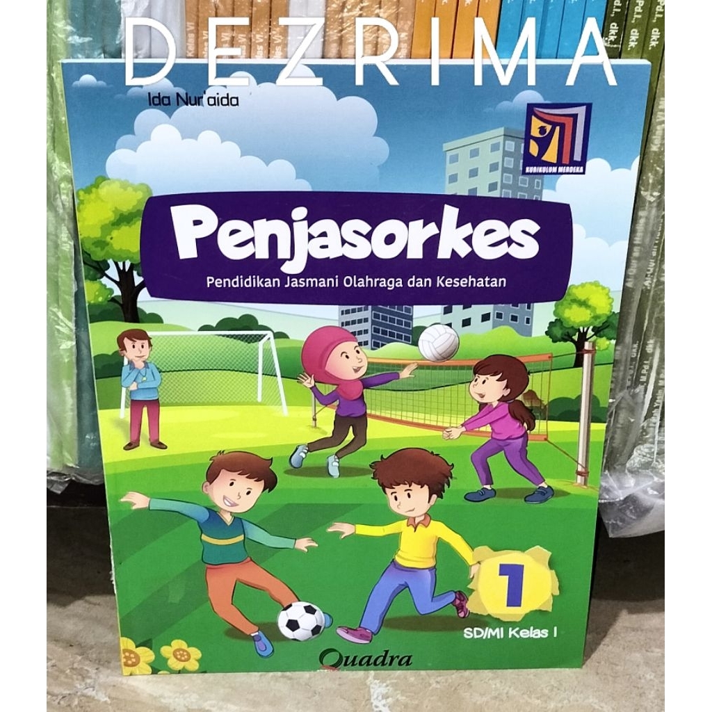 PJOK Penjasorkes Kelas 1 SD/MI Kurmer - Quadra