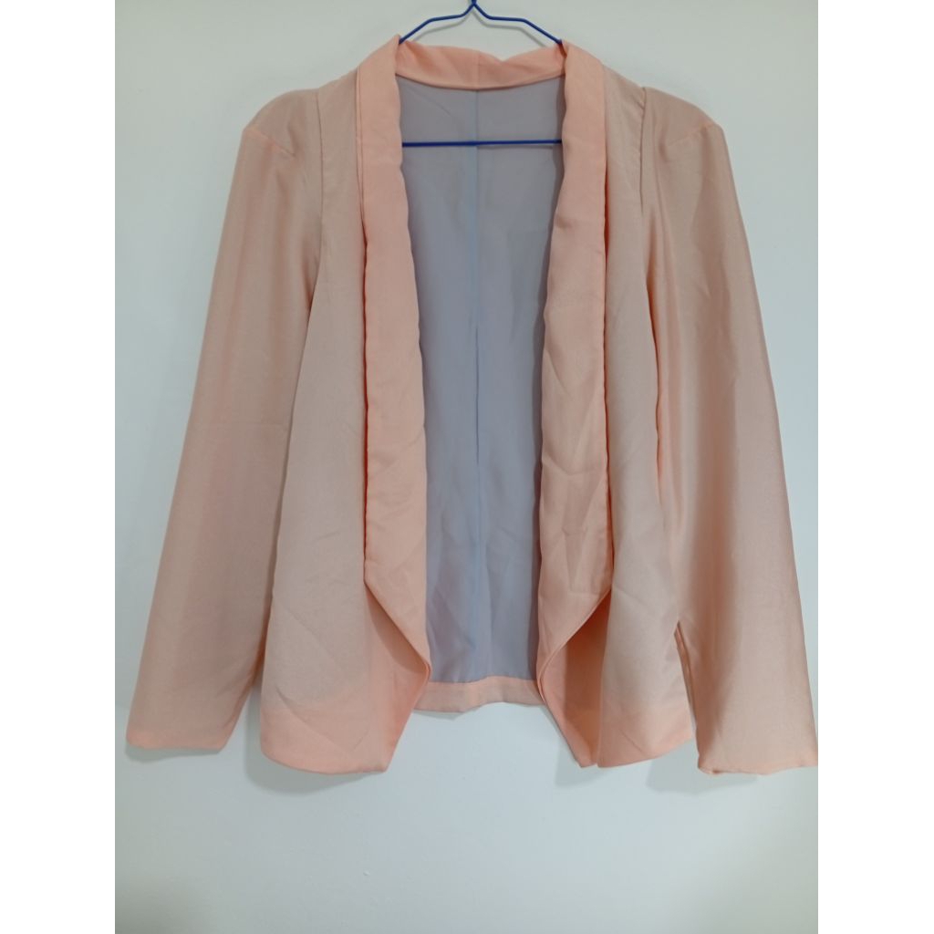 Blazer Outer Lengan Panjang Wanita Premium Sifon BKK New