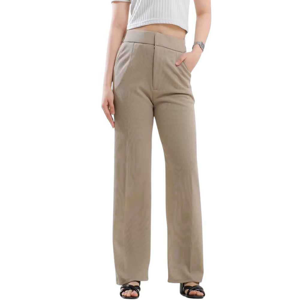 Celana Kulot Panjang Wanita Model Lurus Highwaist KekinianCelana Formal Wanita Bahan Premium – Nyama