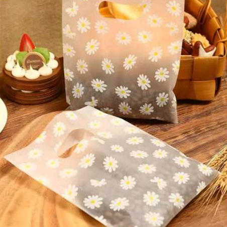 

Paper Bag - Kantong Plastik Spring Matahari Putih Kado Gift Bag Hadiah Lucu Cute