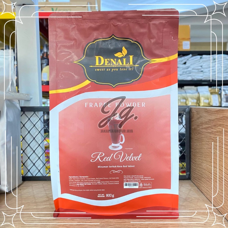 

DENALI BUBUK RED VELVET | POWDER REDVELVET 800 gr