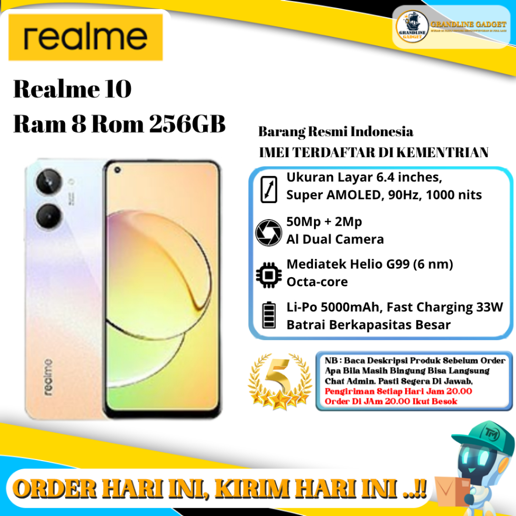 Realme 10 Ram 8 Rom 256GB