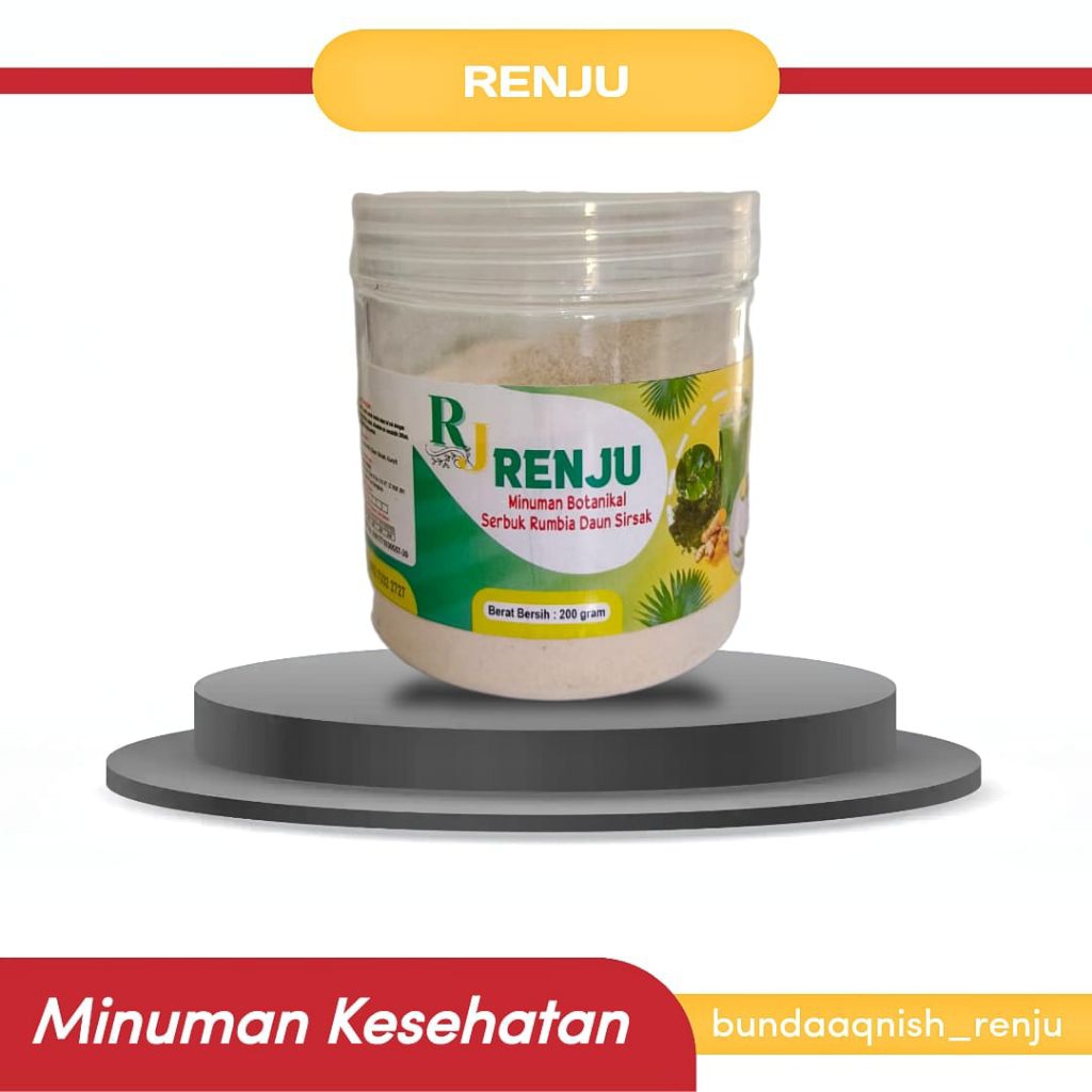 

Tepung Rumbia, Daun Sirsak, Kunyit