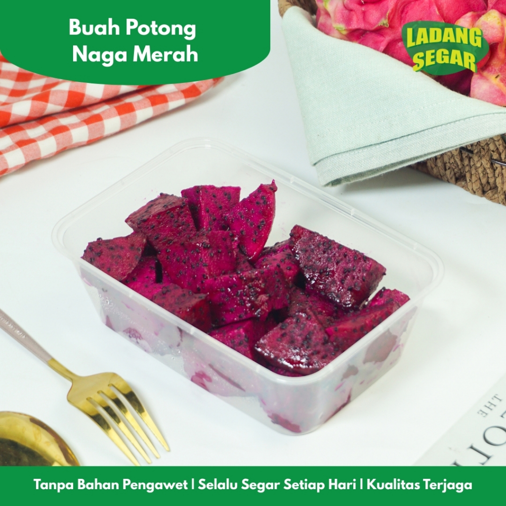 

Buah Potong Naga Segar